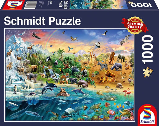 Brain Games LV Puzles Puzle 1000 - Animal Kingdom