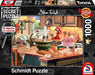 Brain Games LV Puzles Puzle 1000 - At The Kitchen Table