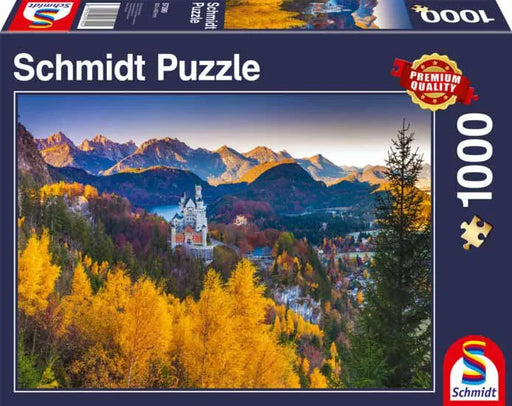 Brain Games LV Puzles Puzle 1000 - Autumnal Neuschwanstein