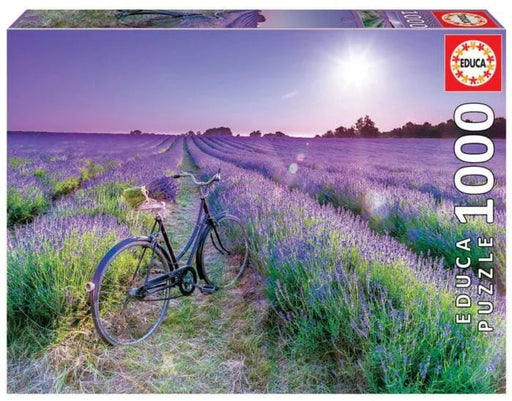 Brain Games LV Puzles Puzle 1000 - Bike In A Lavender Field