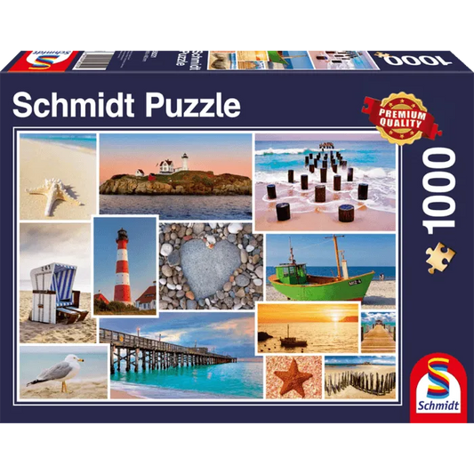 Brain Games LV Puzles Puzle 1000 - By the Sea