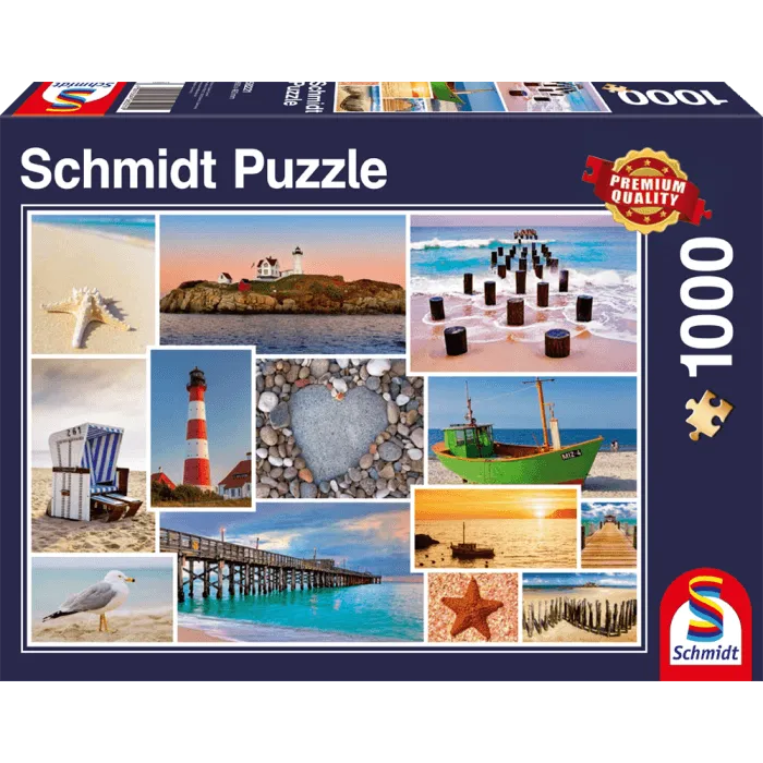 Brain Games LV Puzles Puzle 1000 - By the Sea