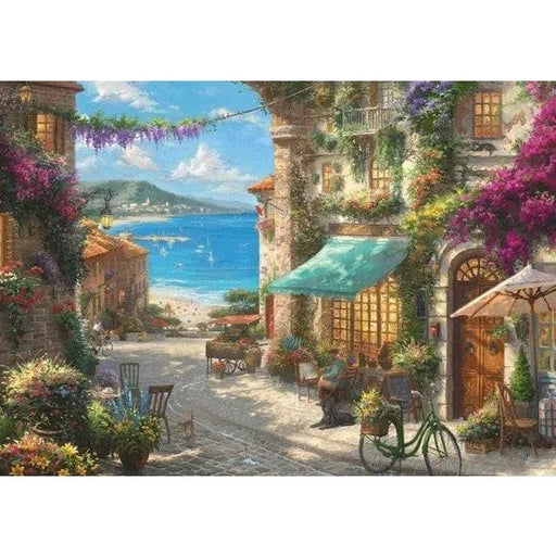 Brain Games LV Puzles Puzle 1000 - Cafe on the Italian Riviera