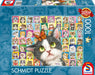 Brain Games LV Puzles Puzle 1000 - Cat Mimic