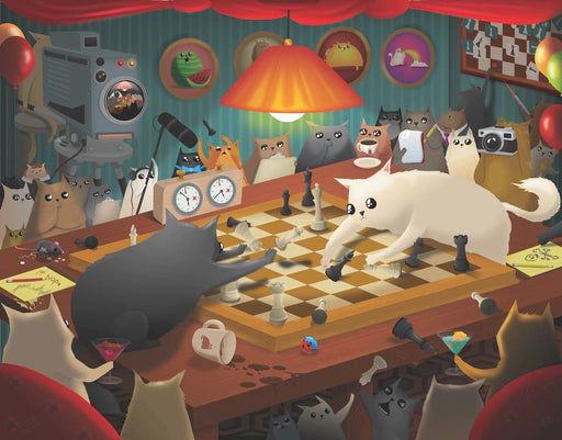 Brain Games LV Puzles Puzle 1000 - Cats Playing Chess