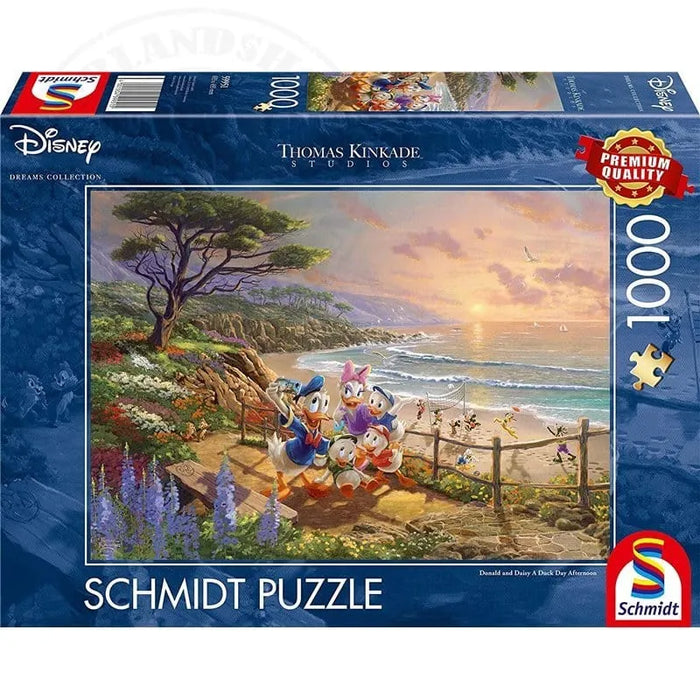 Brain Games LV Puzles Puzle 1000 - Disney, Donald & Daisy, A Duck Day Afternoon
