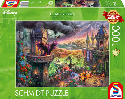 Brain Games LV Puzles Puzle 1000 - Disney, Maleficent