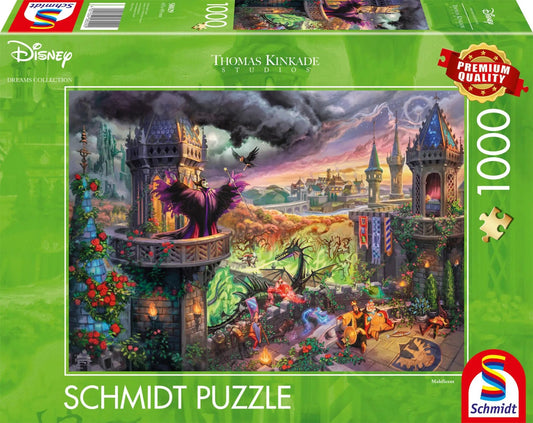 Brain Games LV Puzles Puzle 1000 - Disney, Maleficent