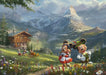 Brain Games LV Puzles Puzle 1000 - Disney, Mickey & Minnie In The Alps