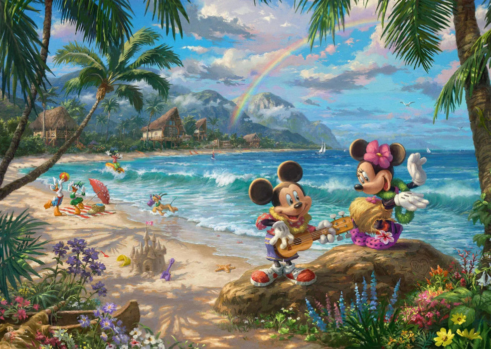 Brain Games LV Puzles Puzle 1000 - Disney, Minnie & Mickey In Hawaii