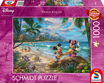 Brain Games LV Puzles Puzle 1000 - Disney, Minnie & Mickey In Hawaii
