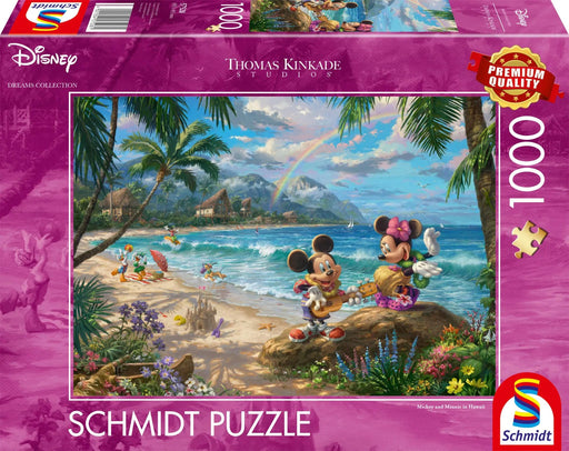 Brain Games LV Puzles Puzle 1000 - Disney, Minnie & Mickey In Hawaii