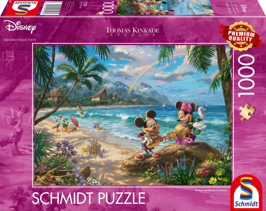 Brain Games LV Puzles Puzle 1000 - Disney, Minnie & Mickey In Hawaii