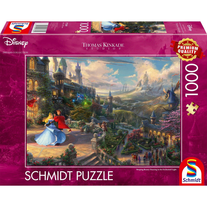 Brain Games LV Puzles Puzle 1000 - Disney, Sleeping Beauty Dancing In The Enchanted Light