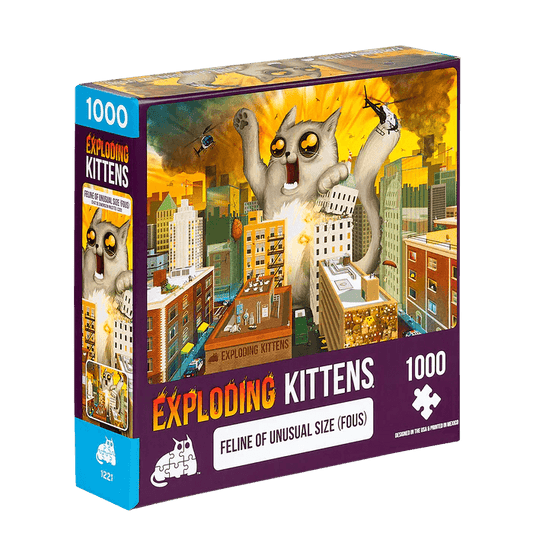Brain Games LV Puzles Puzle 1000 - Feline Of Unusual Size