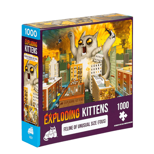 Brain Games LV Puzles Puzle 1000 - Feline Of Unusual Size