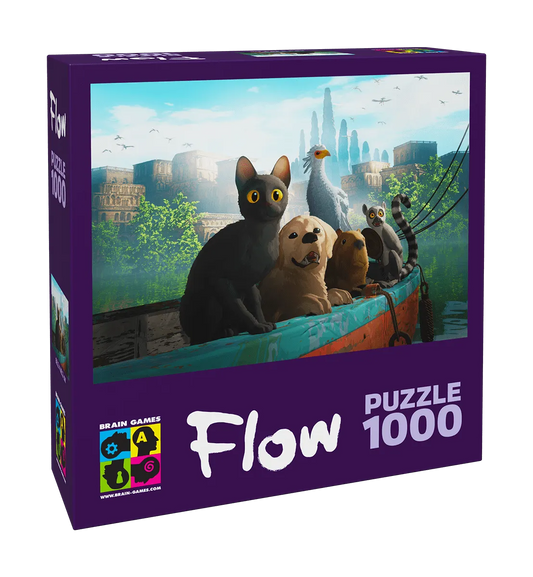 Brain Games LV Puzles Puzle 1000 Flow — filmas tēli