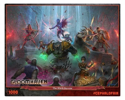 n/a Gloomhaven Puzzle - The Black Barrow (1000)