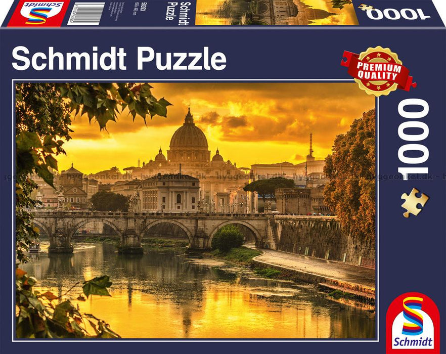 Brain Games LV Puzles Puzle 1000 - Golden light over Rome