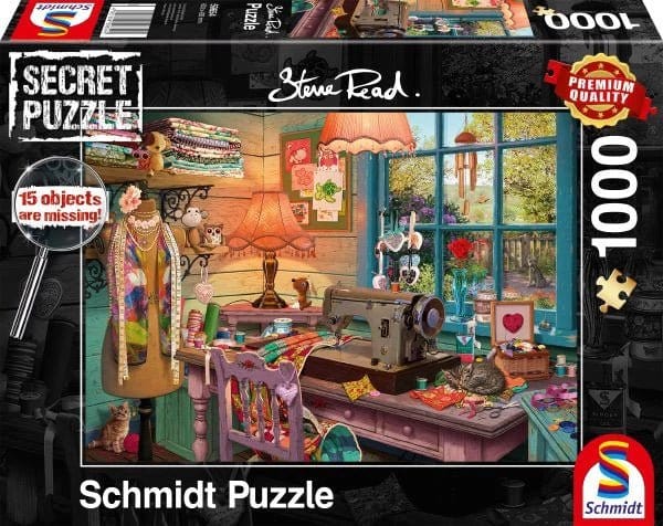 Brain Games LV Puzles Puzle 1000 - In The Sewing Room