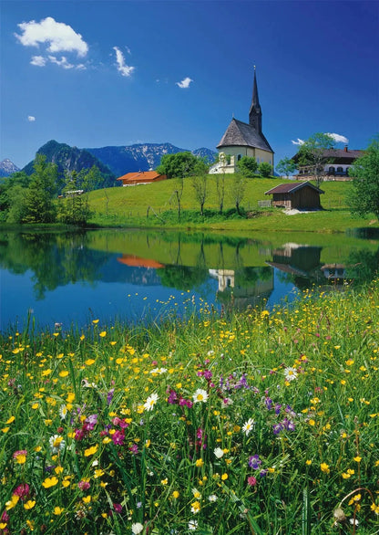 Brain Games LV Puzles Puzle 1000 - Inzell, Einsiedlhof And St. Nicholas Church