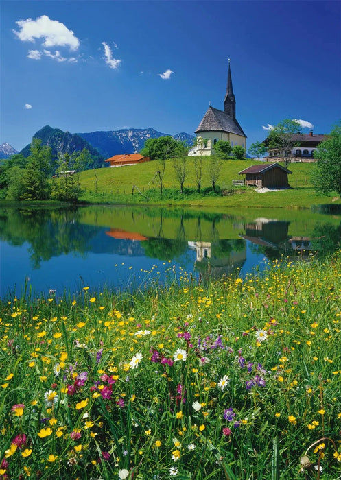 Brain Games LV Puzles Puzle 1000 - Inzell, Einsiedlhof And St. Nicholas Church