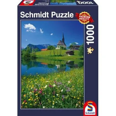 Brain Games LV Puzles Puzle 1000 - Inzell, Einsiedlhof And St. Nicholas Church