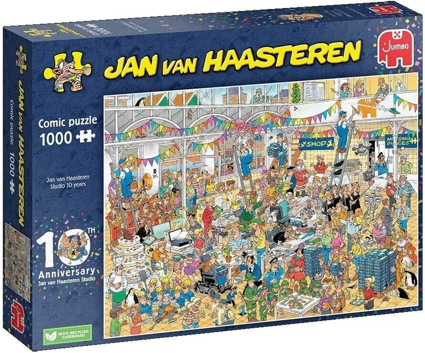 Brain Games LV Puzles Puzle 1000 Jan van Haasteren - 10 Years Jvh Studio