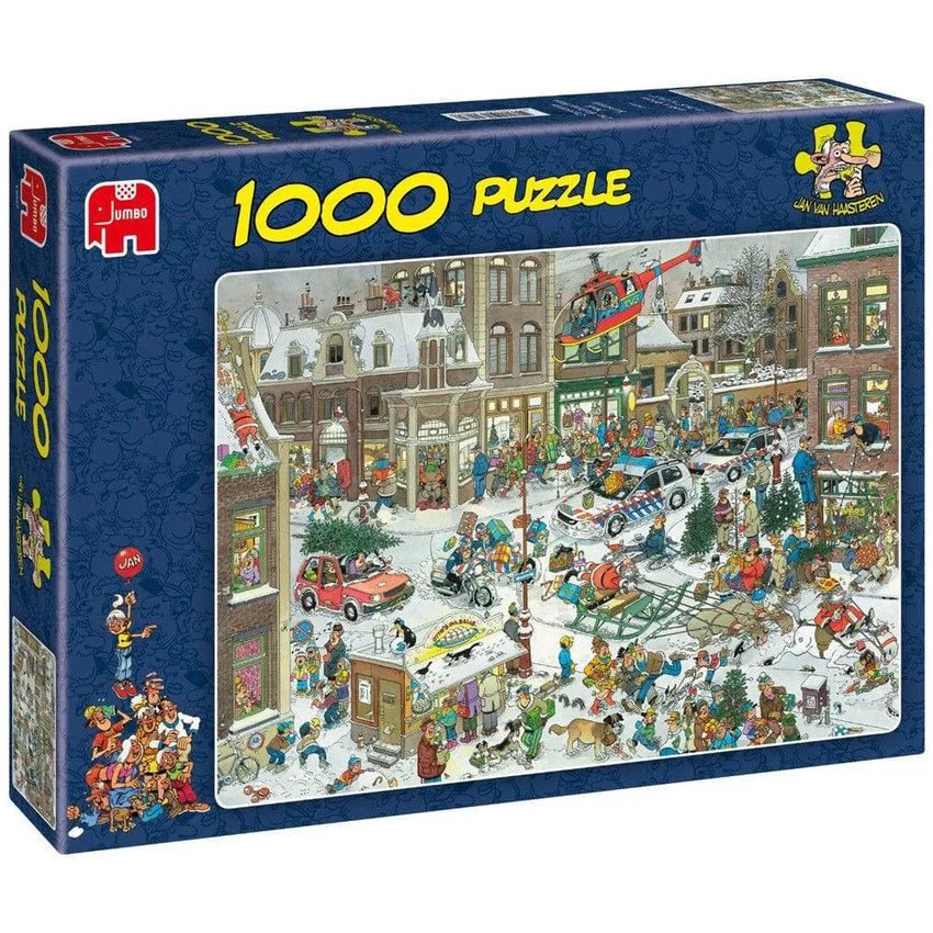 Brain Games LV Puzles Puzle 1000 Jan van Haasteren - Christmas