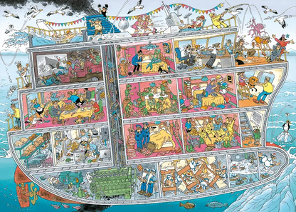 Brain Games LV Puzles Puzle 1000 Jan van Haasteren - Cruise Ship
