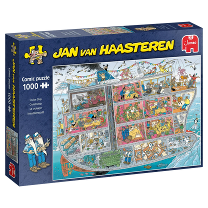 Brain Games LV Puzles Puzle 1000 Jan van Haasteren - Cruise Ship