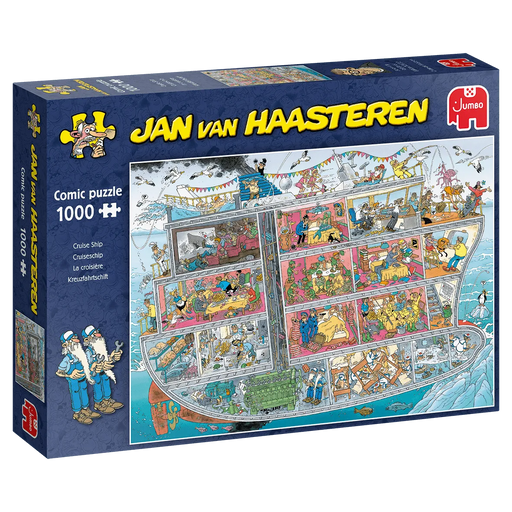 Brain Games LV Puzles Puzle 1000 Jan van Haasteren - Cruise Ship
