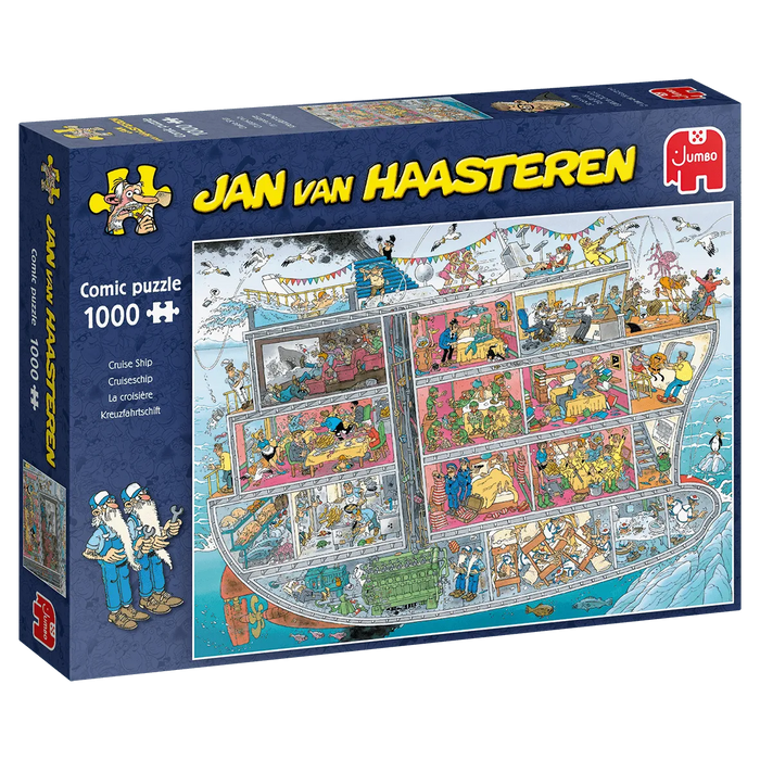 Brain Games LV Puzles Puzle 1000 Jan van Haasteren - Cruise Ship