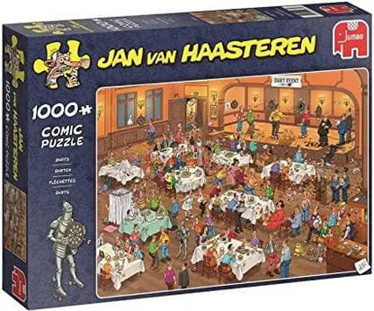 Brain Games LV Puzles Puzle 1000 Jan van Haasteren - Darts
