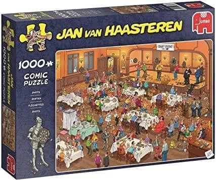 Brain Games LV Puzles Puzle 1000 Jan van Haasteren - Darts