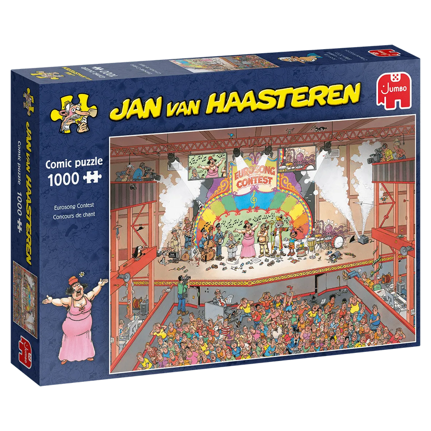 Brain Games LV Puzles Puzle 1000 Jan van Haasteren - Eurosong Contest