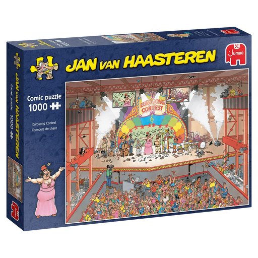 Brain Games LV Puzles Puzle 1000 Jan van Haasteren - Eurosong Contest