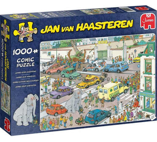 Brain Games LV Puzles Puzle 1000 Jan van Haasteren - Jumbo Goes Shopping