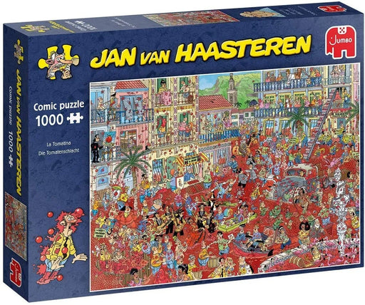Brain Games LV Puzles Puzle 1000 Jan van Haasteren - La Tomatina