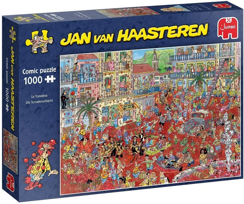 Brain Games LV Puzles Puzle 1000 Jan van Haasteren - La Tomatina