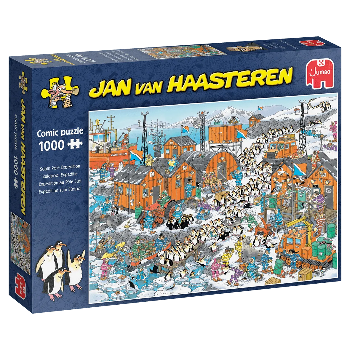 Brain Games LV Puzles Puzle 1000 Jan van Haasteren - South Pole Expedition