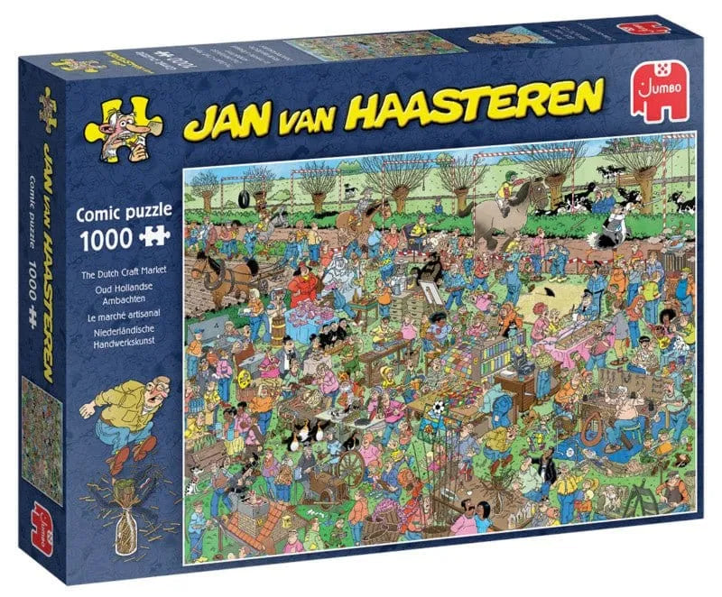 Brain Games LV Puzles Puzle 1000 Jan van Haasteren - The Dutch Craft Market