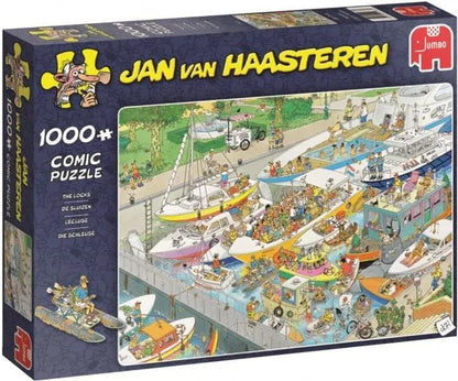 Brain Games LV Puzles Puzle 1000 Jan van Haasteren - The Locks