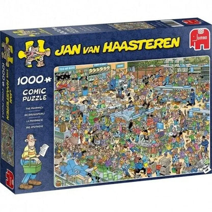 Brain Games LV Puzles Puzle 1000 Jan van Haasteren - The Pharmacy