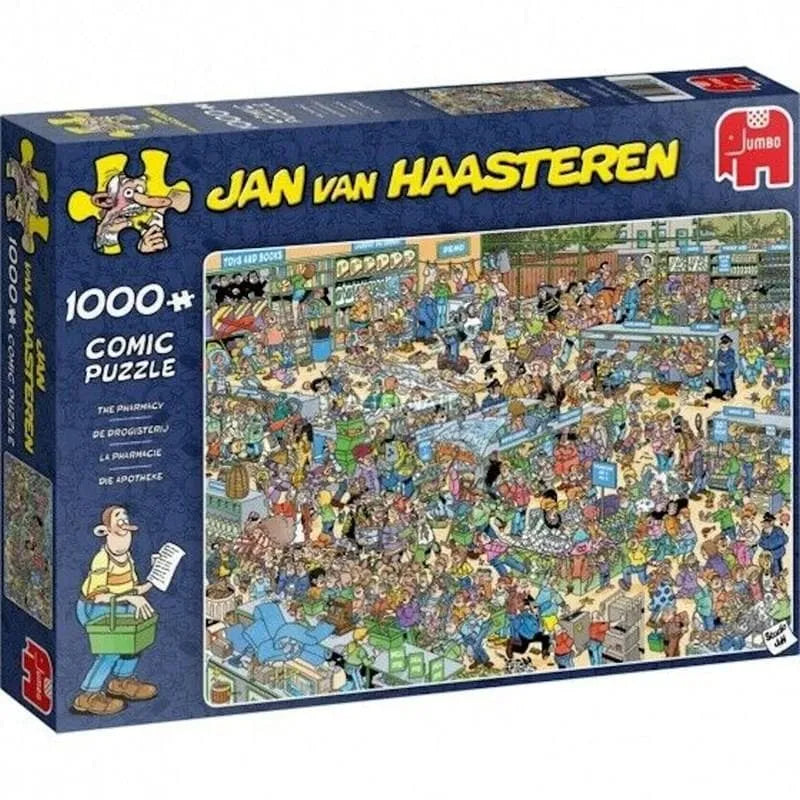 Brain Games LV Puzles Puzle 1000 Jan van Haasteren - The Pharmacy