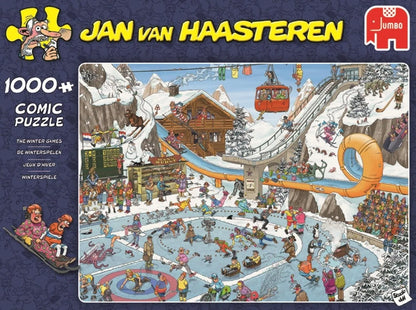 Brain Games LV Puzles Puzle 1000 Jan van Haasteren - Winter Games