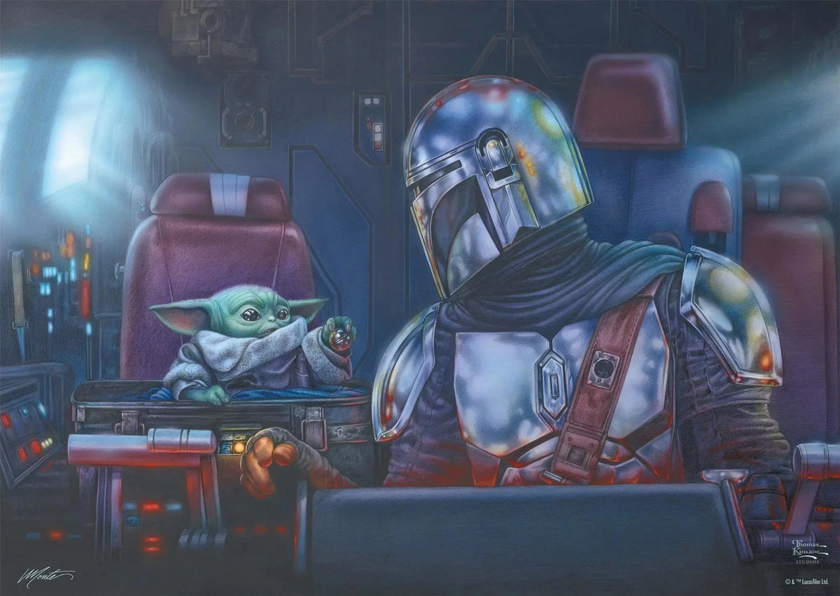 Brain Games LV Puzles Puzle 1000 - Lucas Film, The Mandalorian, Two For The Road