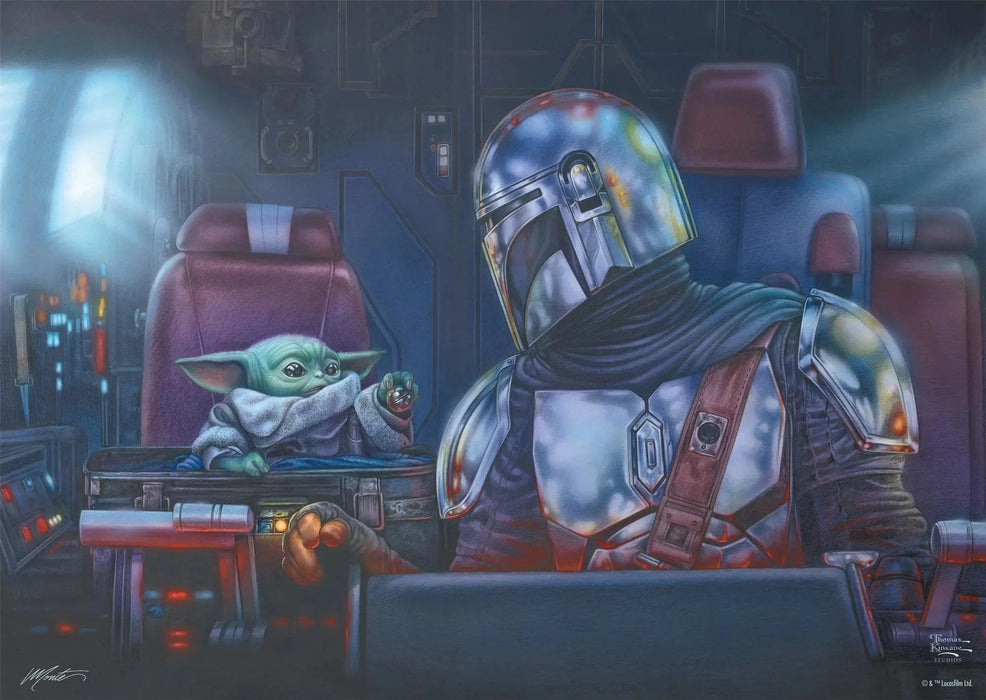 Brain Games LV Puzles Puzle 1000 - Lucas Film, The Mandalorian, Two For The Road