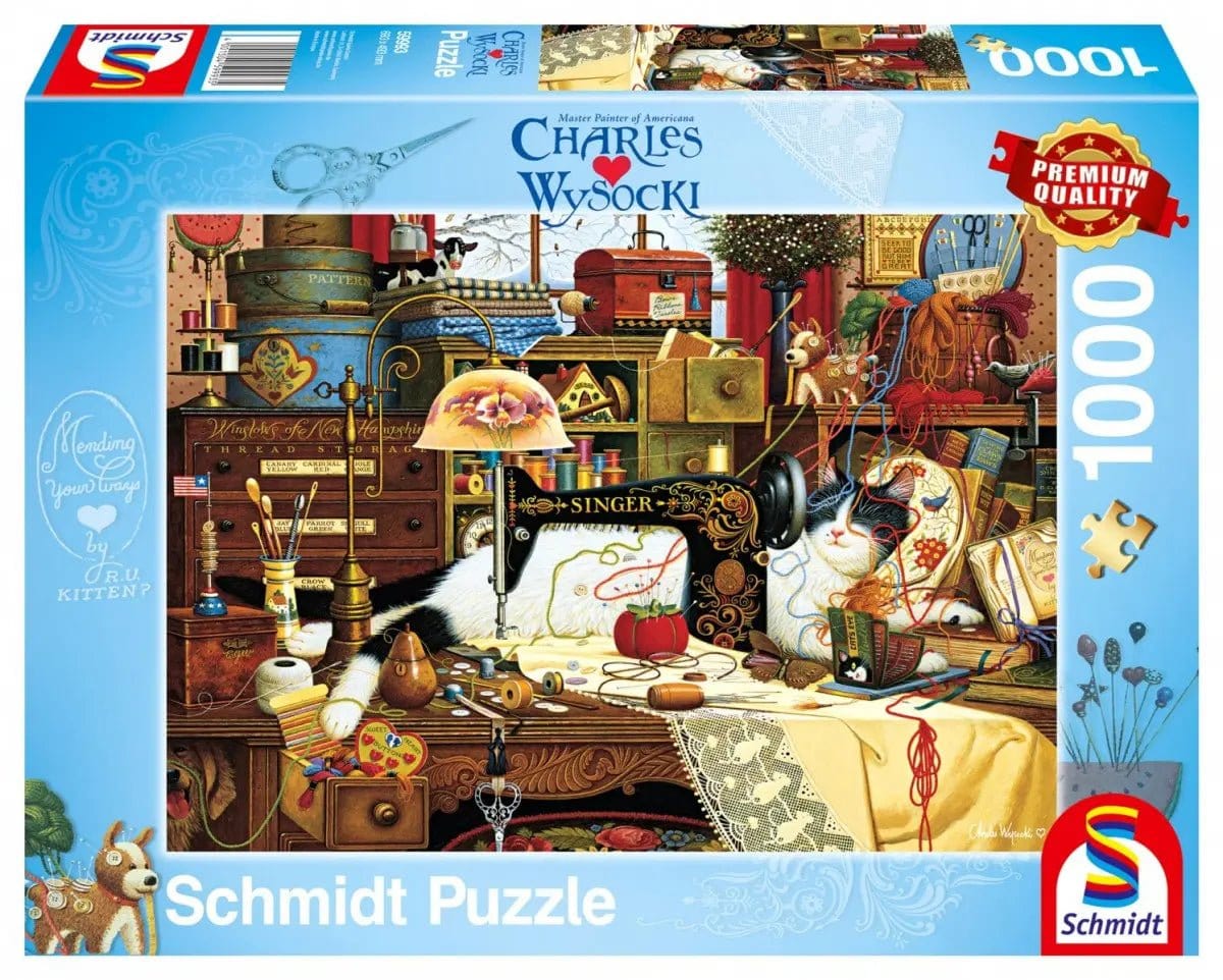Brain Games LV Puzles Puzle 1000 - Maggie The Messmaker