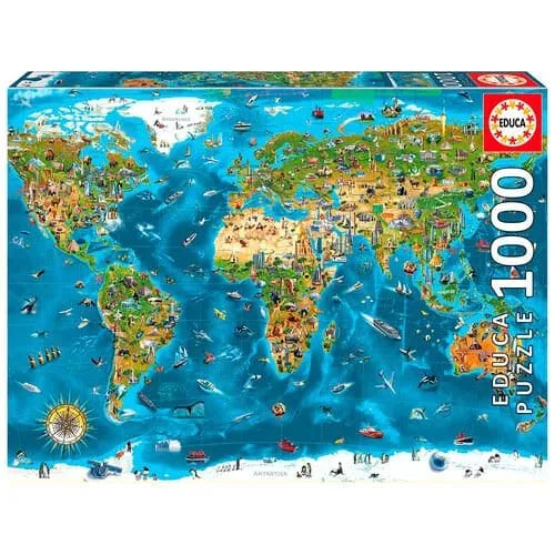 Brain Games LV Puzles Puzle 1000 - Maravillas Del Mundo